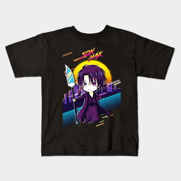 Son Hak Kids T-Shirt by 80sRetro